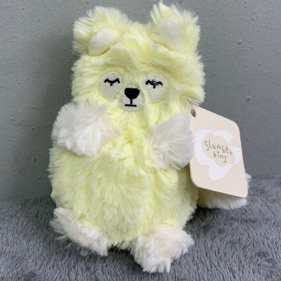 Slumberkins Red Panda Mini Silken Yellow Limited Edition Plush Stuffed Animal - Picture 2 of 5